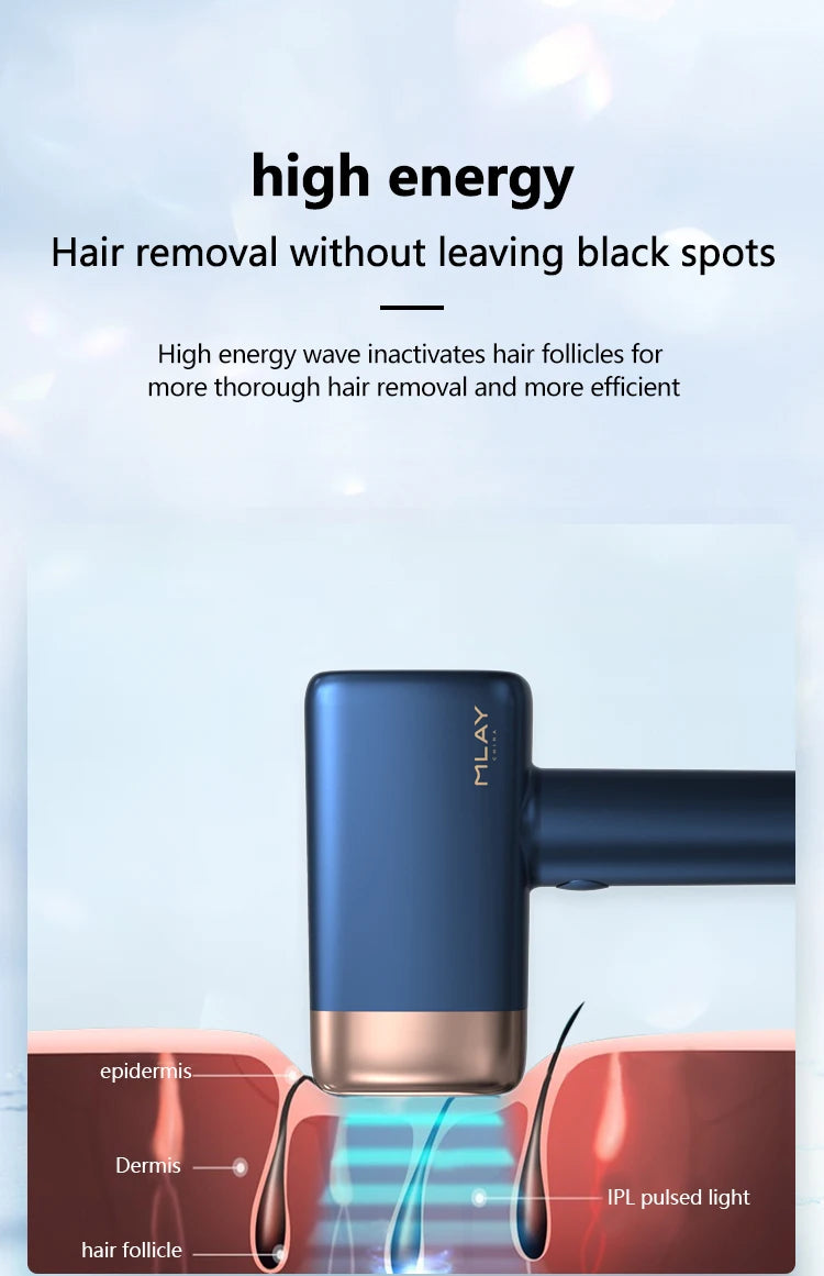 Máy triệt lông lạnh MLAY T14 IPL 3in1 cho nam nữ - Daisan Mart