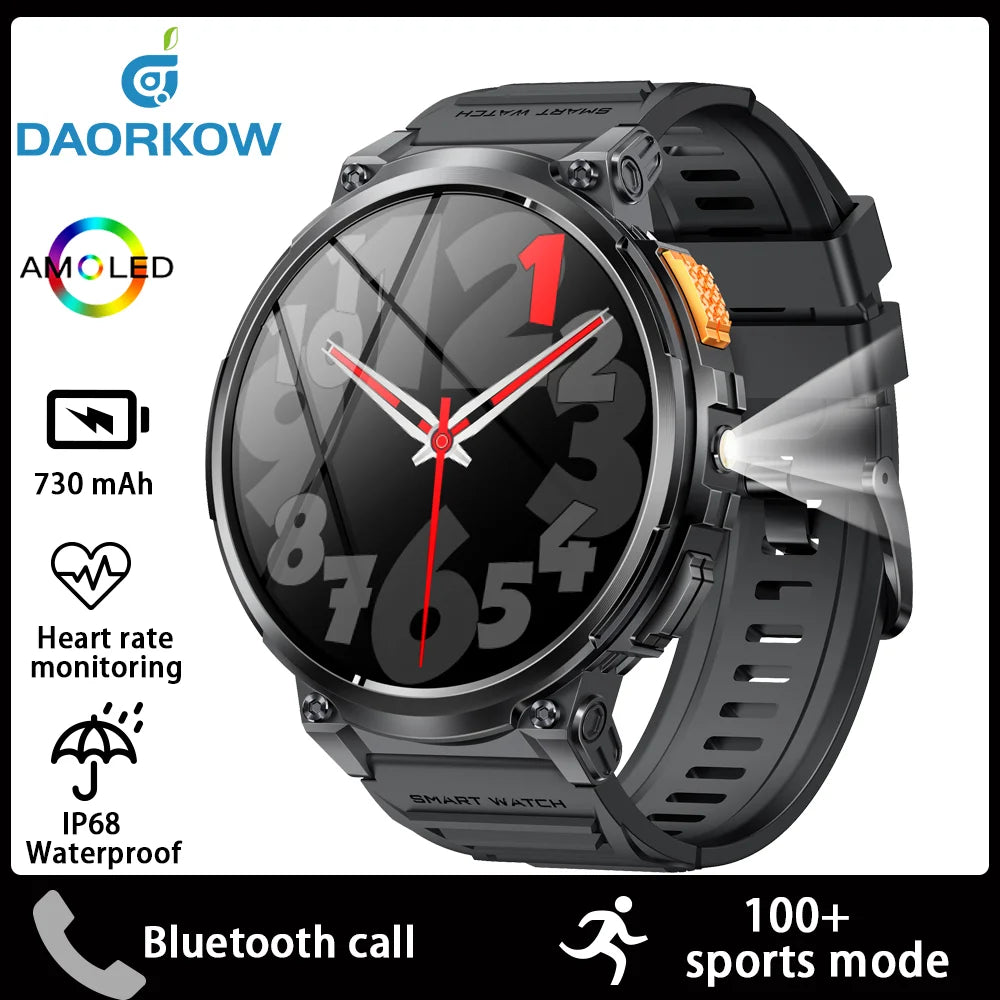 Smart Watch 2025 - Large Battery, IP68 Waterproof