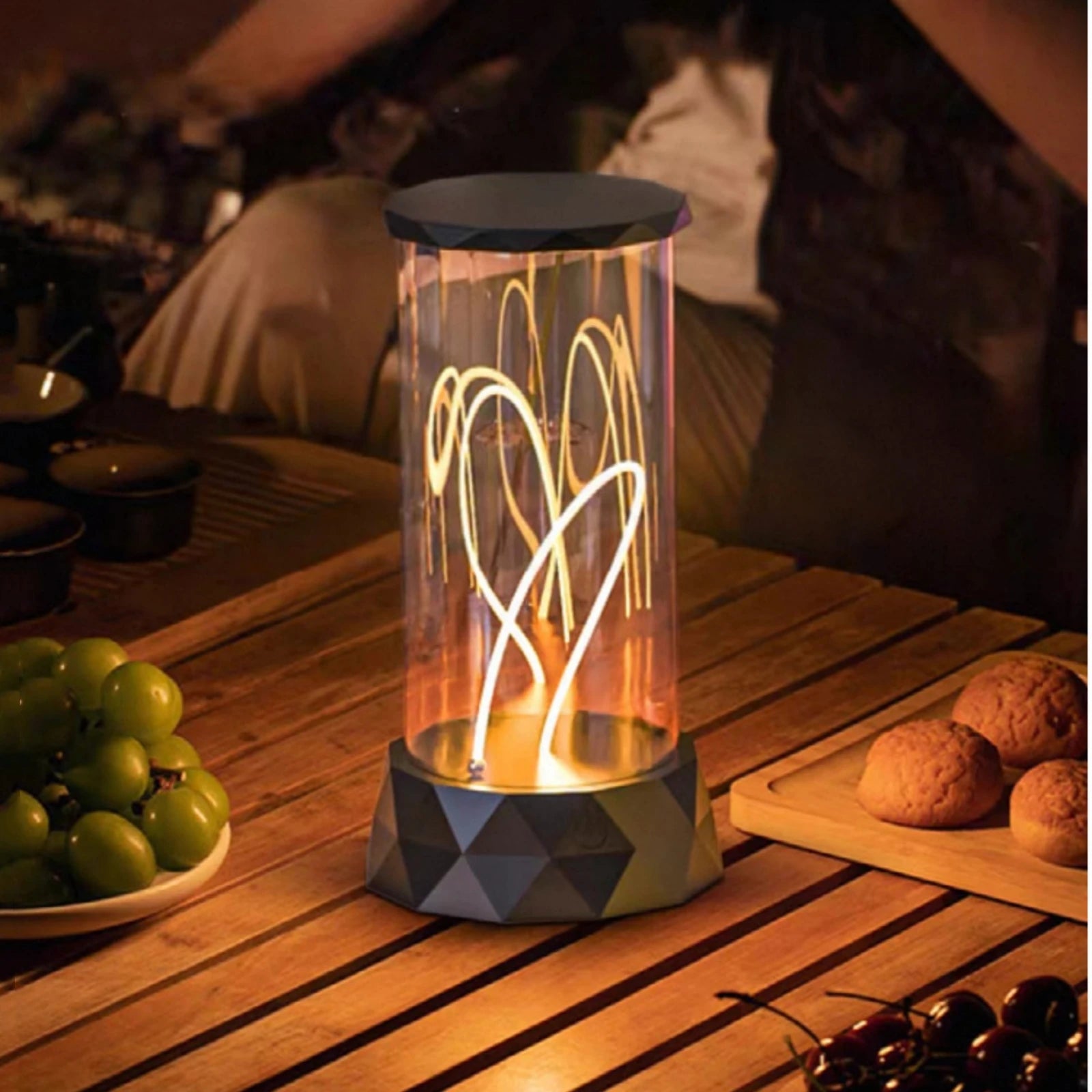 Đèn LED USB Dẻo 360° DIY Filament COB Edison 5V