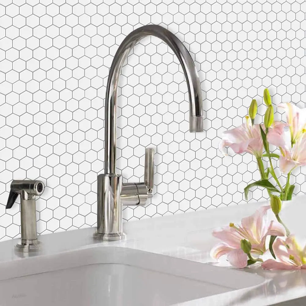 Lát Dán Tường 3D Tổ Ong - Bếp & Phòng Tắm - Daisan Mart