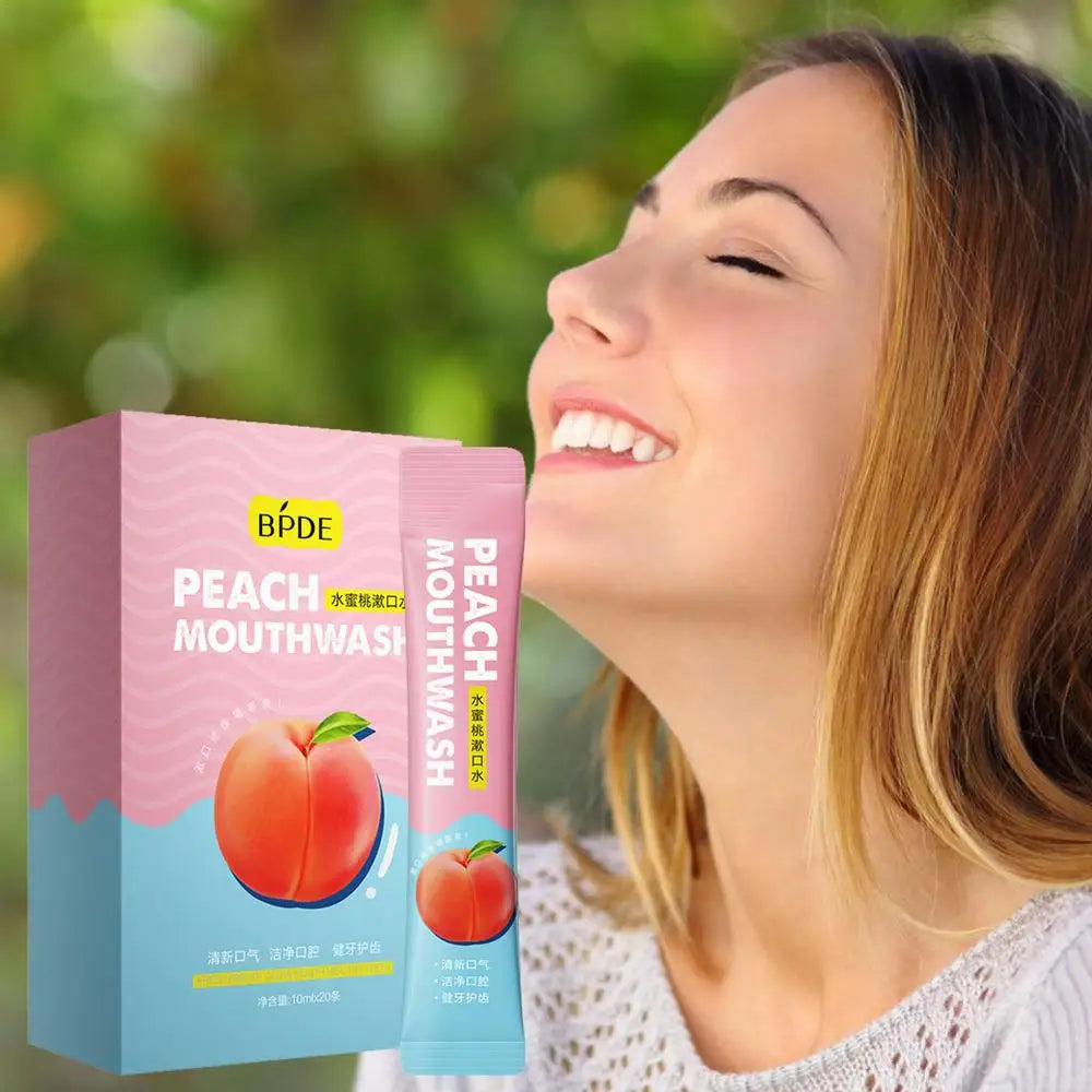 Nước Súc Miệng Du Lịch Hương Dưa Cam Đào 10ML - Daisan Mart