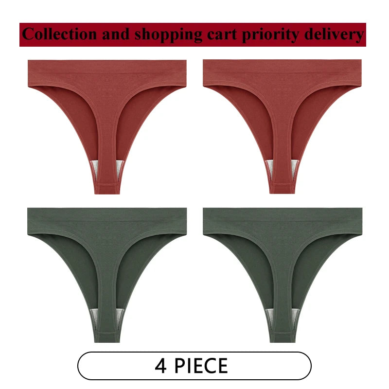 CINOON: Bộ 4 Quần Lót Nữ Sexy Thoáng Mát