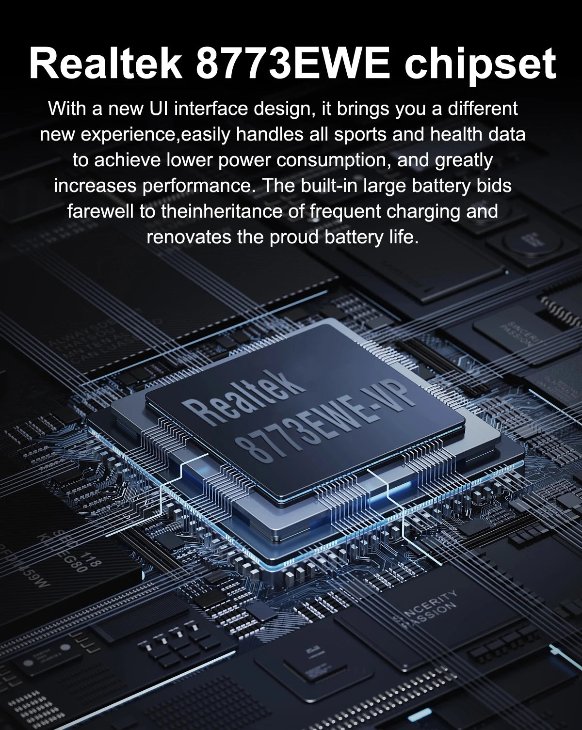 Smart Watch 2025 - Large Battery, IP68 Waterproof