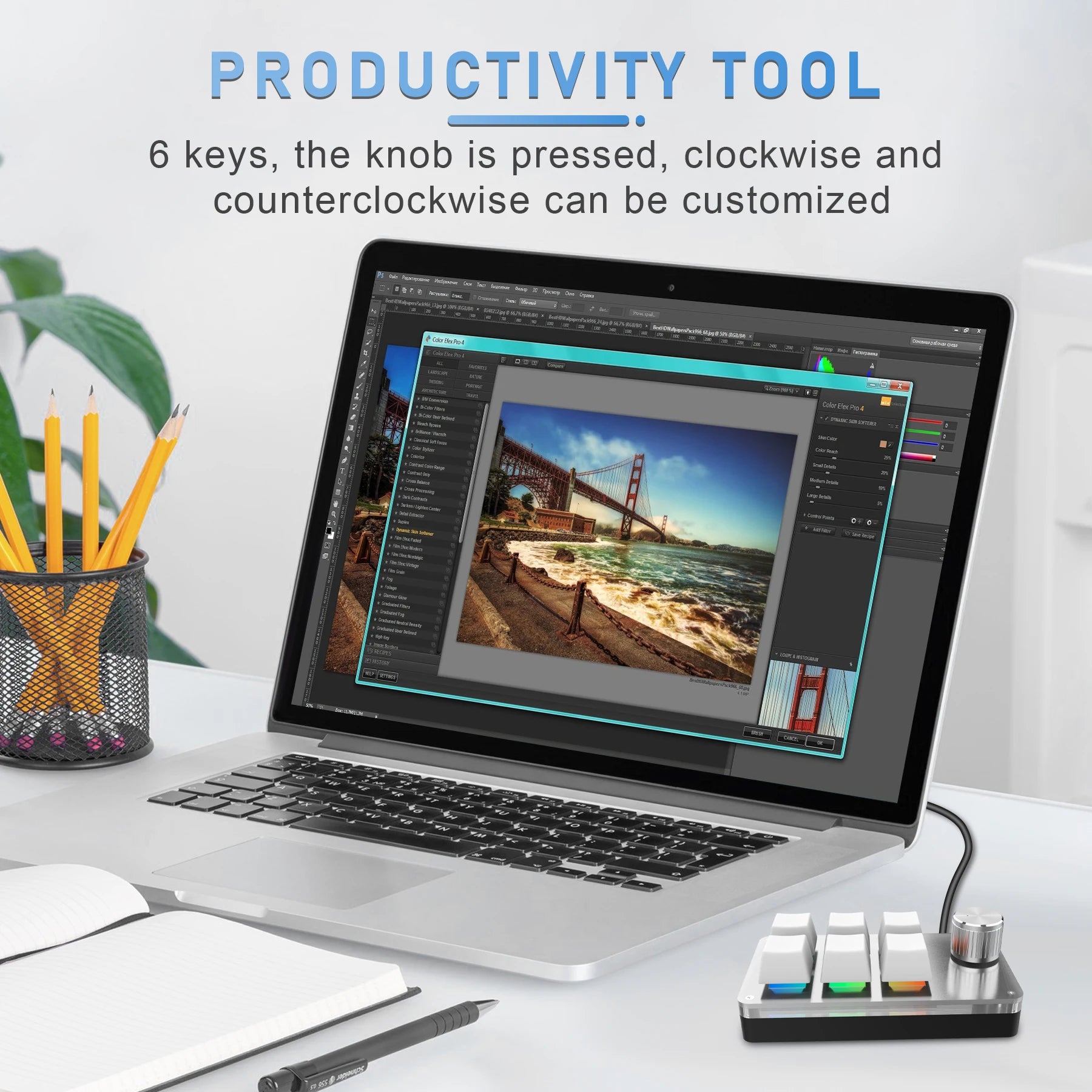 MacroPad Pro - Bàn phím cơ tùy chỉnh cho game và đồ họa