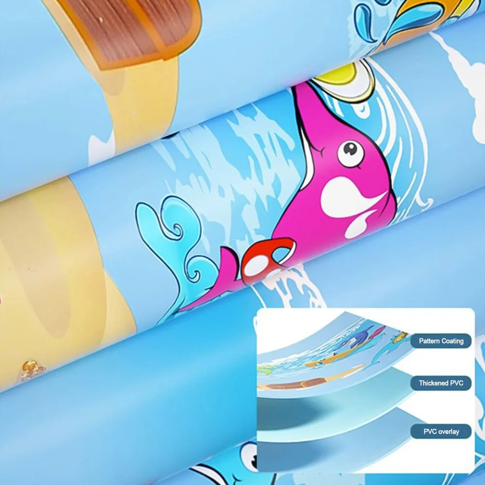 Bể bơi phao hoạt hình 111-120cm cho mùa hè