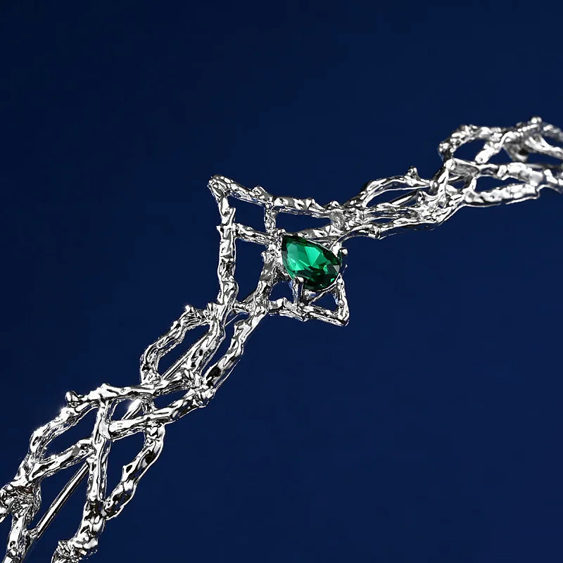 Vương Miện Thranduil Hobbit Đầu Cosplay Điều Chỉnh