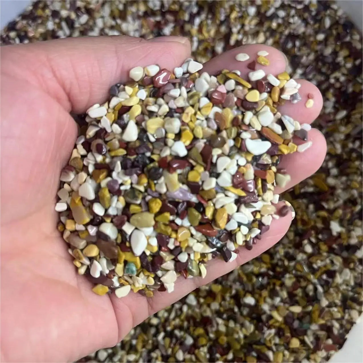 Natural Rose Quartz Stone - Decoration &amp; Healing