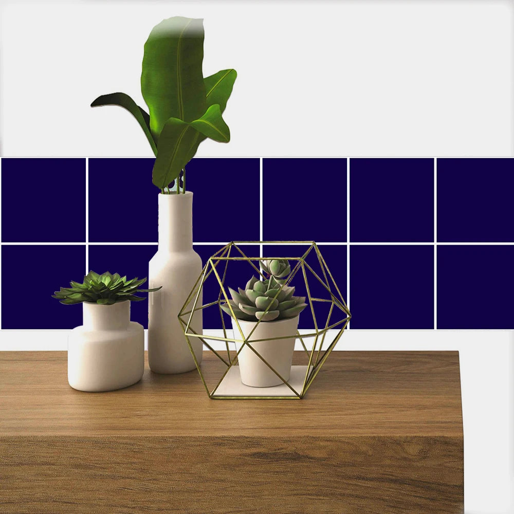 10 pieces of waterproof turquoise wall tiles