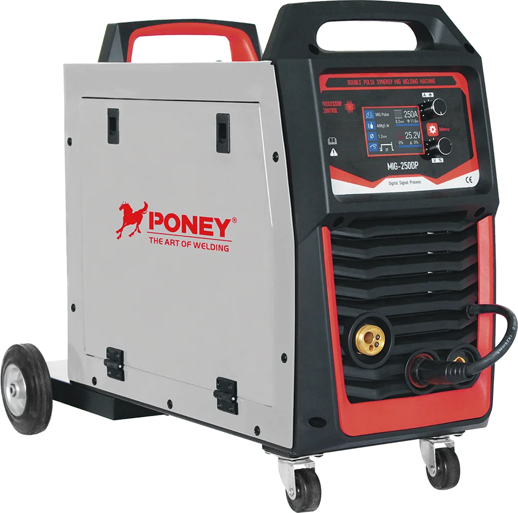MIG 250DP 220V Single  Phase Digital Signal Control Synergic  Double Pulse Welding Mig  MIG/TIG/MMA Multifunction Welder - Daisan Mart