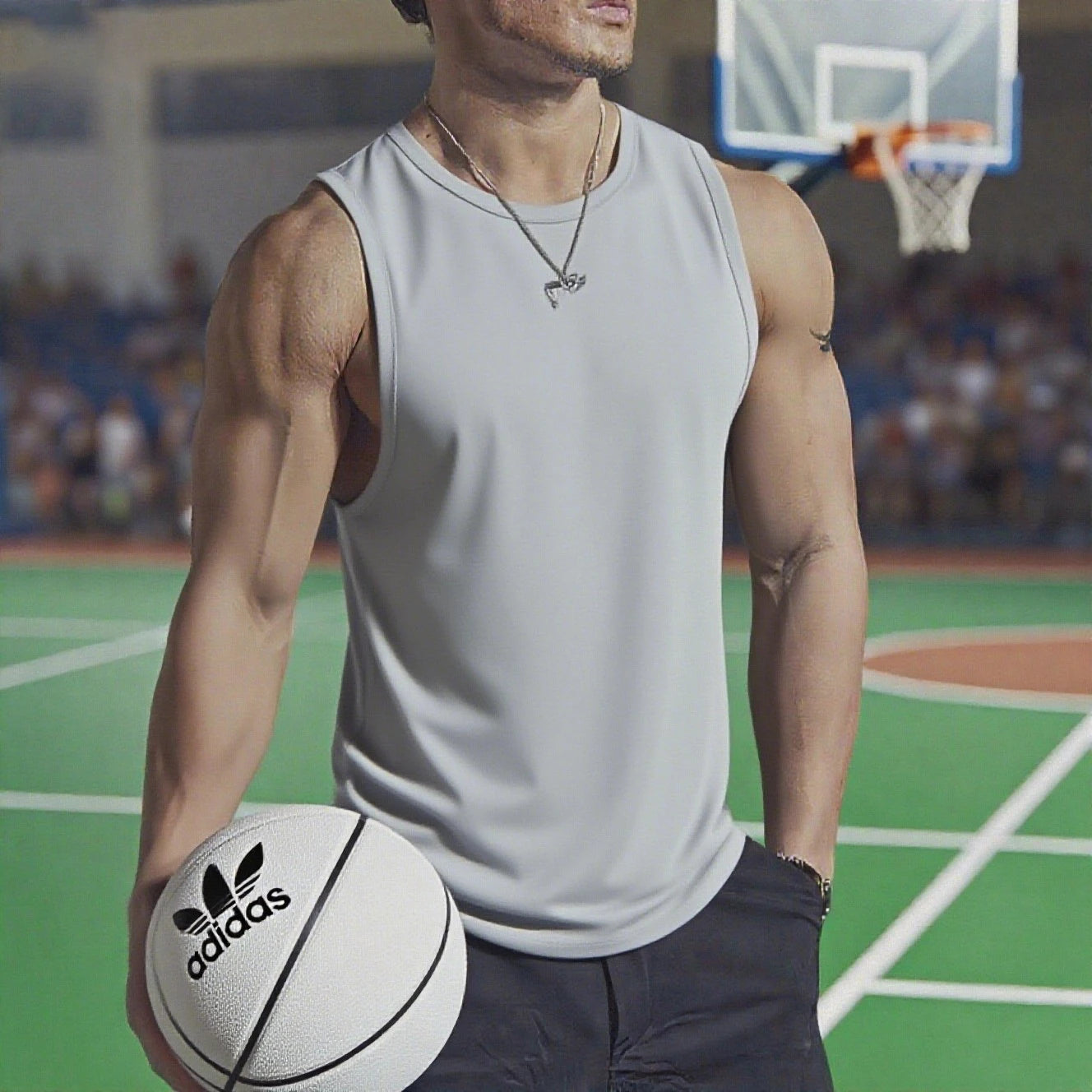 Áo Tank Nam Hè Nhanh Khô Thoáng Mát Tập Gym Bóng Rổ