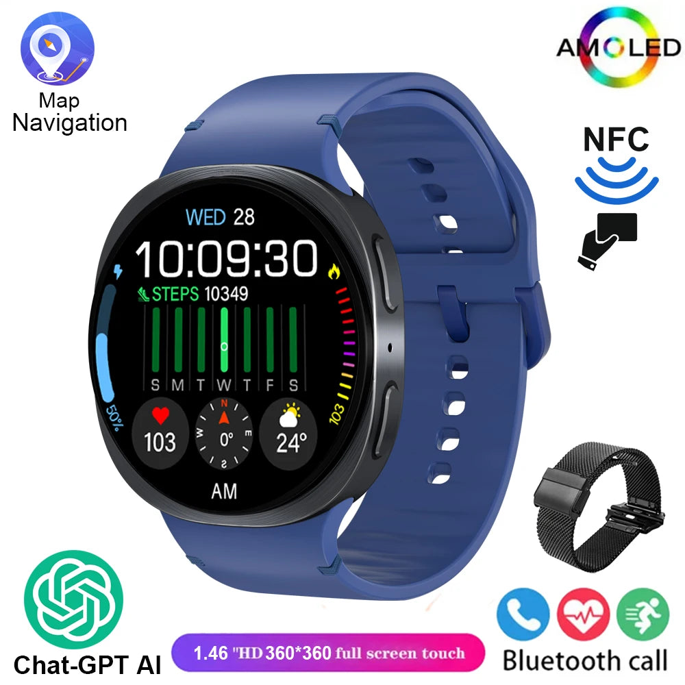 Smartwatch Watch 8 NFC GPS Health 2025