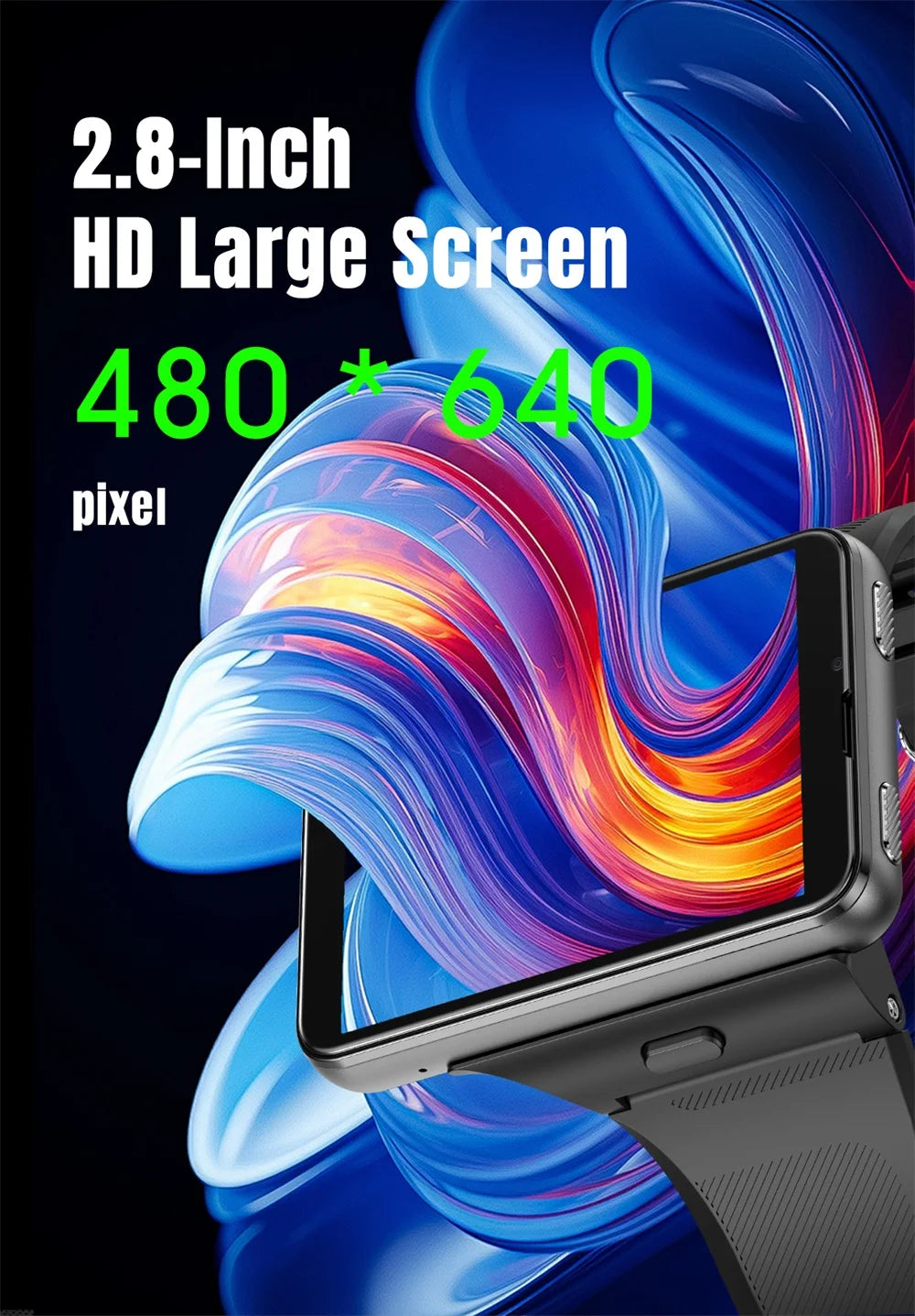 Đồng Hồ Thông Minh 4G Android 11, Camera Kép, GPS