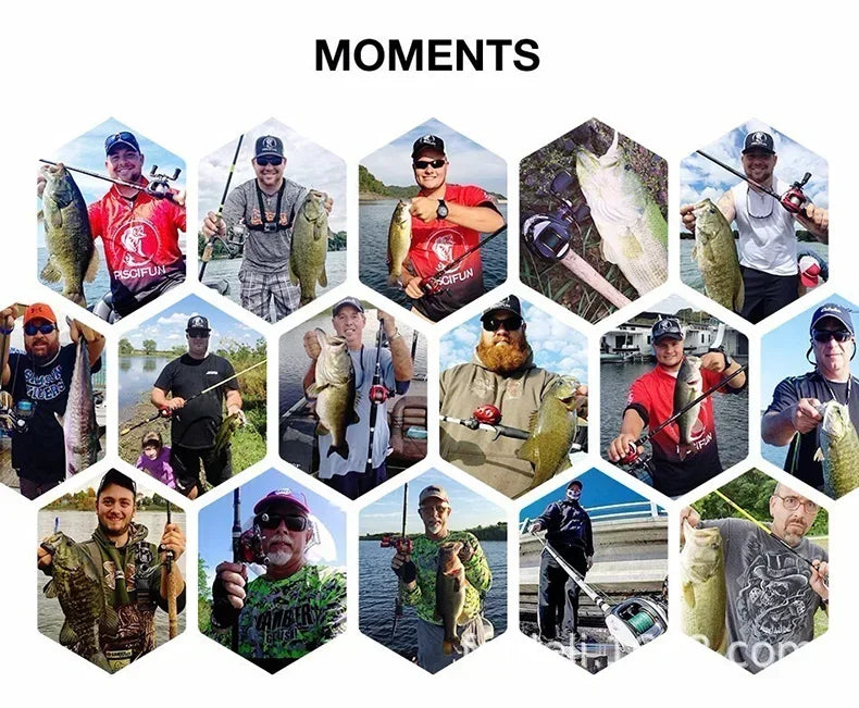 Oxford Multi-Function Fishing Rod Bag with 3 Compartments