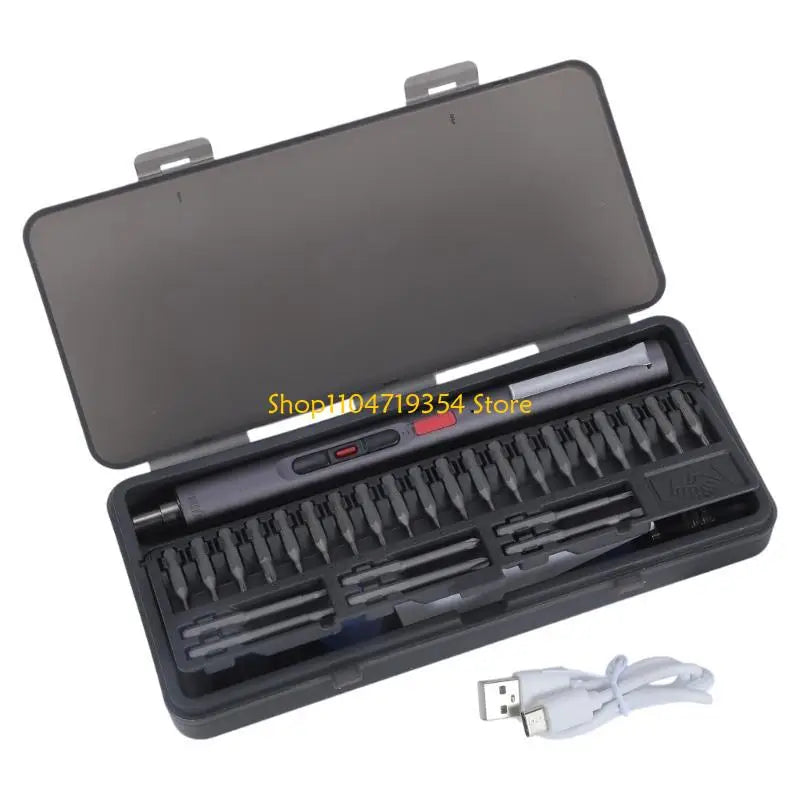 CS1902A Cordless Electric Screwdriver 1.5Nm Mini Tools USB Charging 3.7V Electric Screwdriver Variable Speed