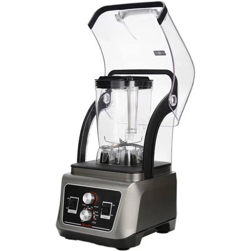 2L Blender Smoothie Maker Ice Crushing Machine,Household Ice Shaver Small Commercial Blender for Smoothies Protein Shakes Drinks