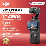 DJI Osmo Pocket 3 Creator Combo 1″ CMOS Pocket Gimbal Camera 4K/120fps 2-Inch Rotatable Screen Original Brand in Stock