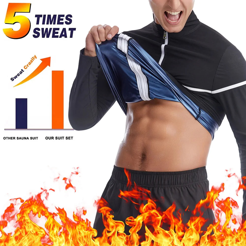 Áo Sauna Nam Naisstoo Giảm Cân, Đốt Mỡ, Tập Gym - Daisan Mart