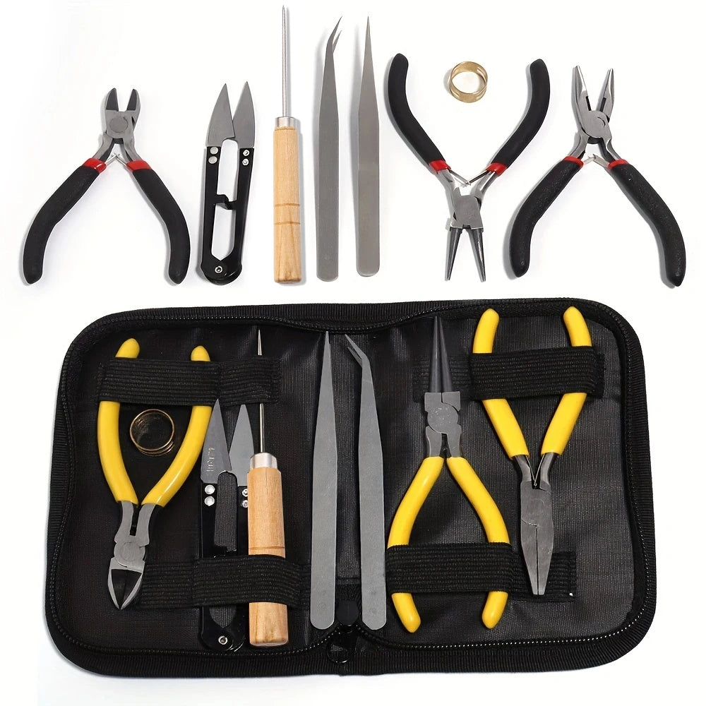 Convenient 6-Piece Multi-Purpose Jewelry Making Tool Set