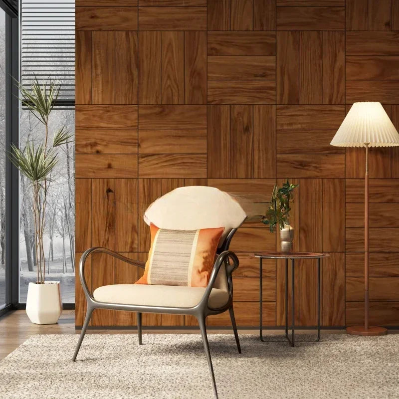Peel and Stick Floor Tile Self Adhesive Vinyl Flooring Plank Waterproof DIY Wood Grain Wall Tile for Bedroom Kitchen Living Room