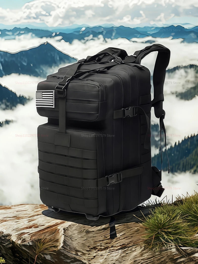 50L Super Durable Waterproof Multi-Function Outdoor Backpack