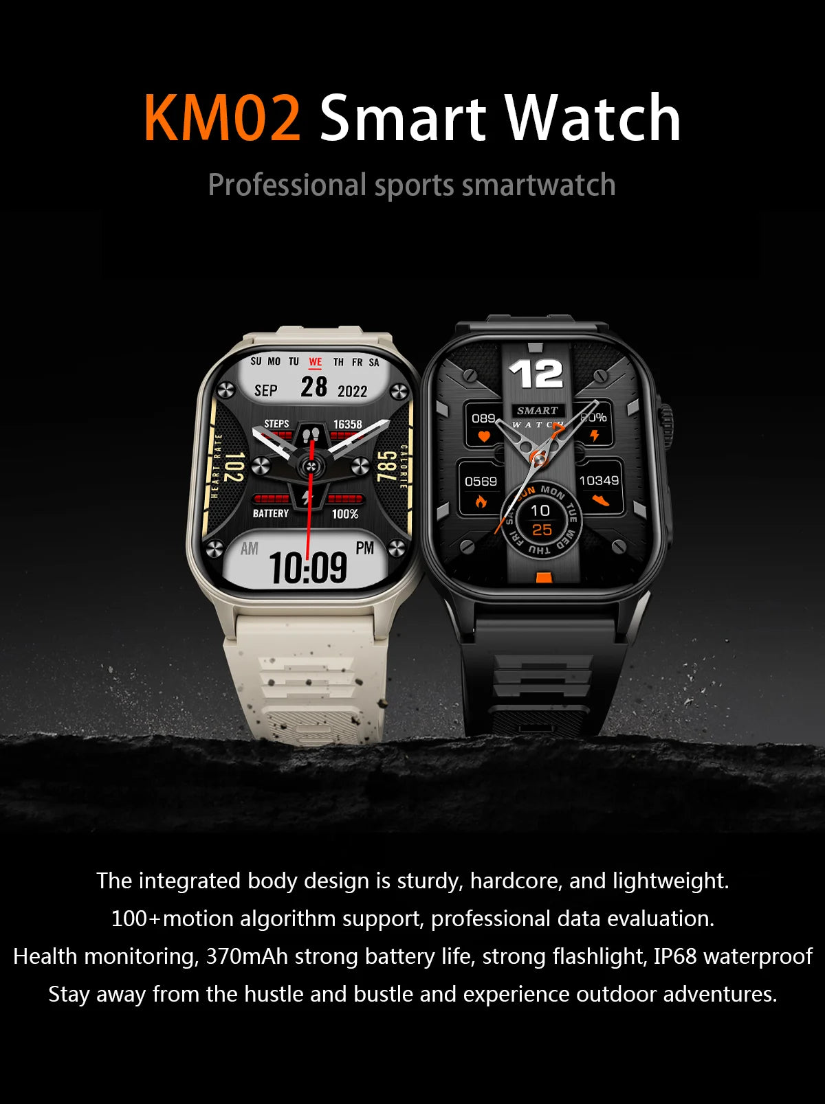 LIGE 2.01 Smart Watch Bluetooth Call Health