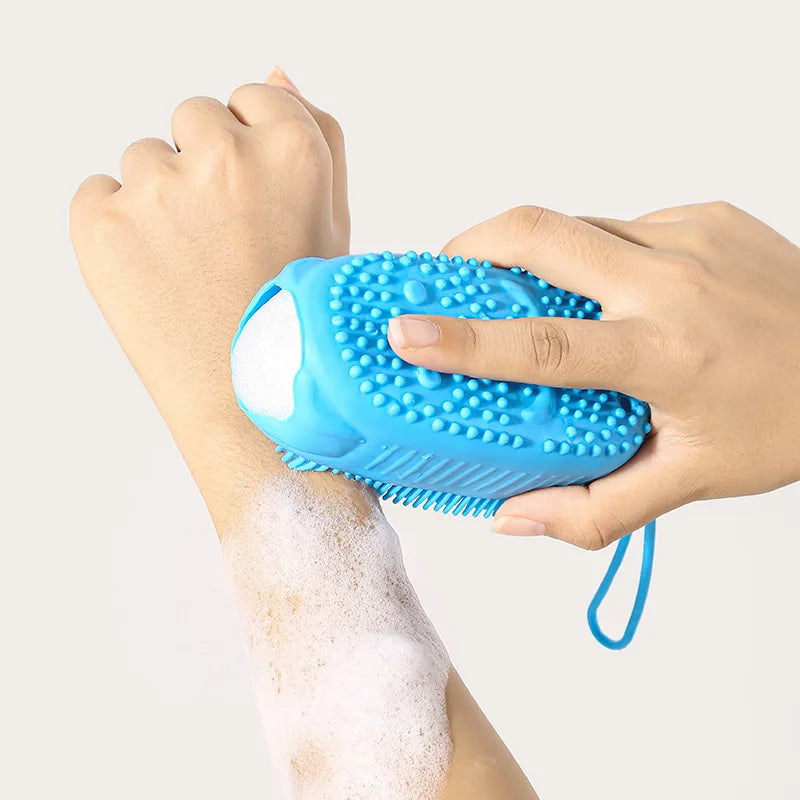 Silicone Foaming Exfoliating Bath Brush