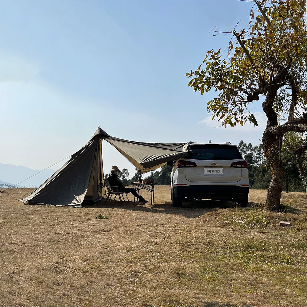 4 Season Waterproof Multi-Purpose Tipi Tent with Chimney