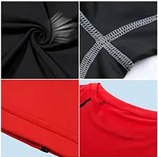 Men's Short Sleeve Quick Dry Summer Running Sports Shirt