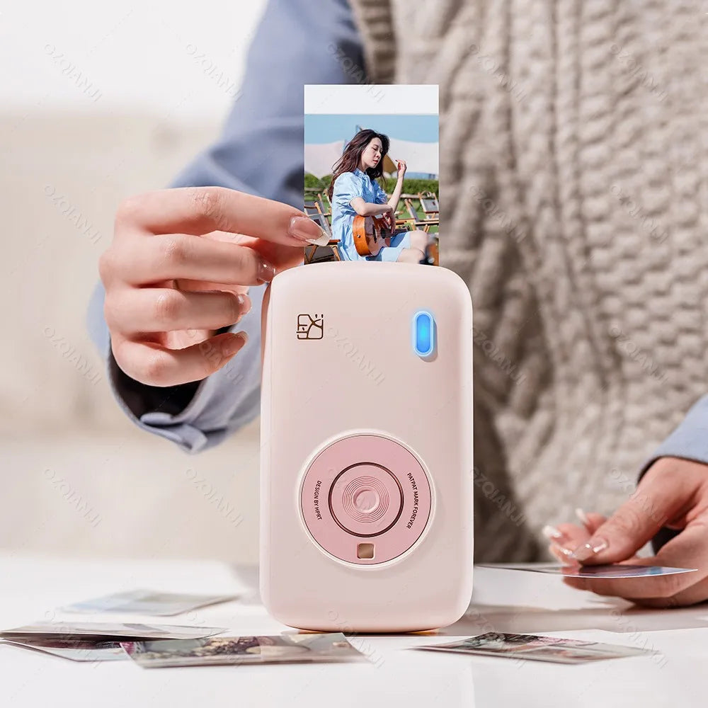 Máy In Ảnh Mini CP2100 Bluetooth 300dpi 2x3 Inch - Daisan Mart