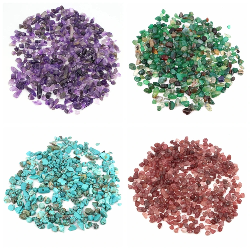 Natural Quartz Stone for Vase Decoration, Fish Tank 50g/100g