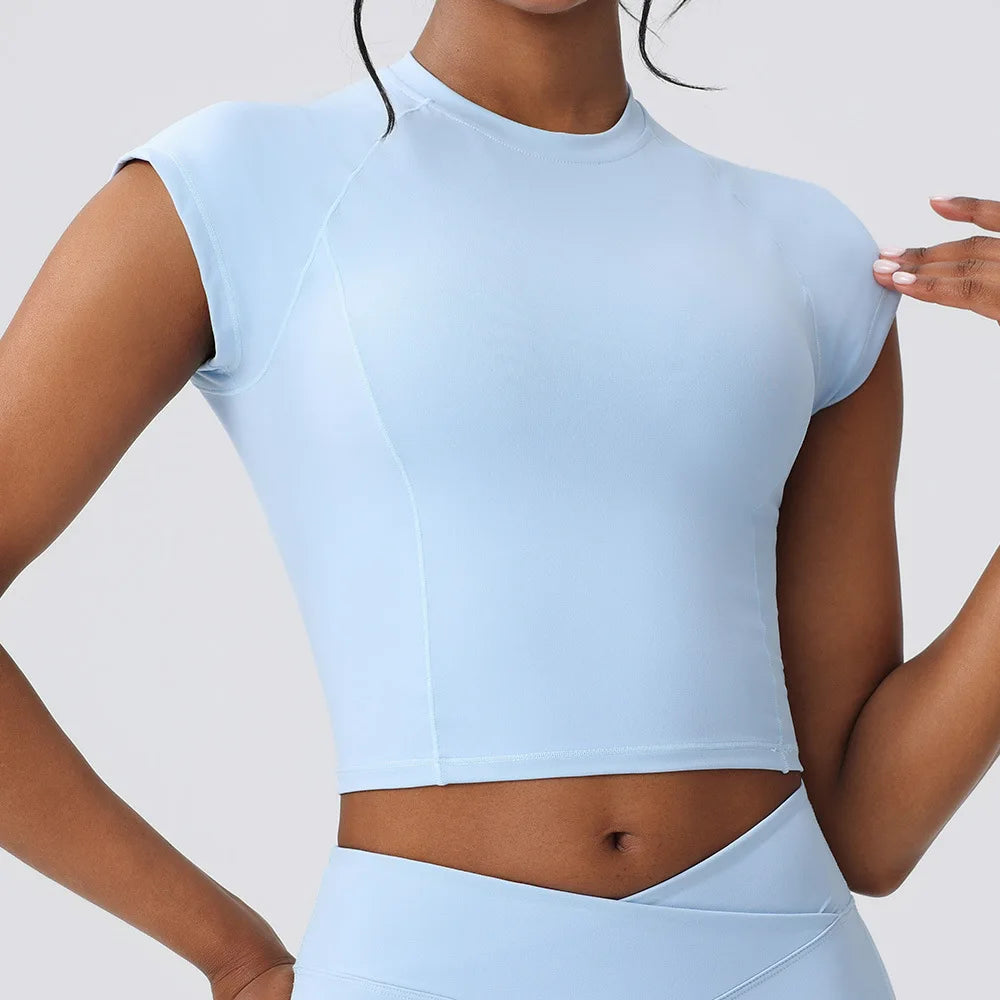 Áo Thể Thao Nữ Co Giãn Tập Gym Yoga Chạy Bộ XP199 - Daisan Mart