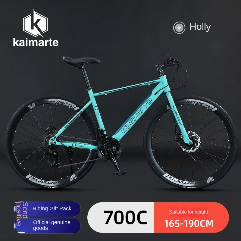 Xe Đạp Đua 700C Tay Cong Tốc Độ Biến Đổi Cho Người Lớn - Daisan Mart