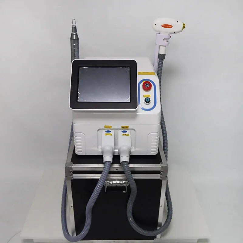 2025 Professional 2 in 1 Laser Hair Removal Machine Picosecond Q Switch ND YAG 1064NM Tattoo Removal 3 Waves Device