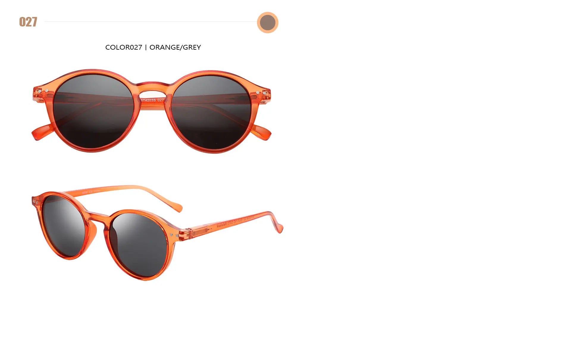 Kính Mát ZENOTTIC Retro Tròn Unisex Chống UV400