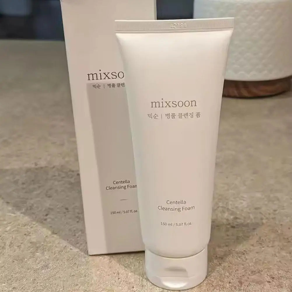 MIXSOON Centella Asiatica Facial Cleanser Oil-Control Deep Cleansing Moisturizing Gentle Skin Care Soy-based Facial Cleanser