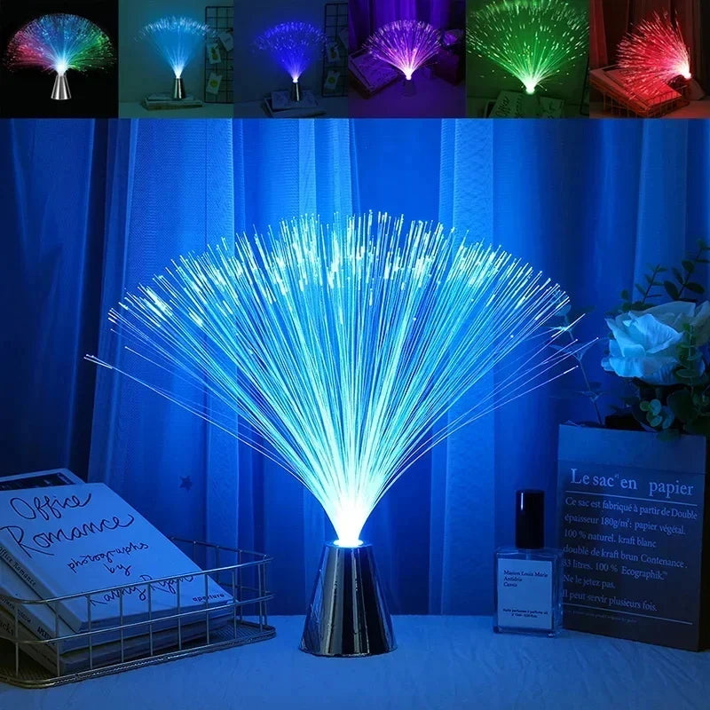 Đèn Sợi Quang 7 Màu HOMEFISH Trang Trí Tiệc Cưới - Daisan Mart