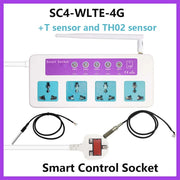 4G LTE Smart Plug with Temperature Control &amp; Alerts