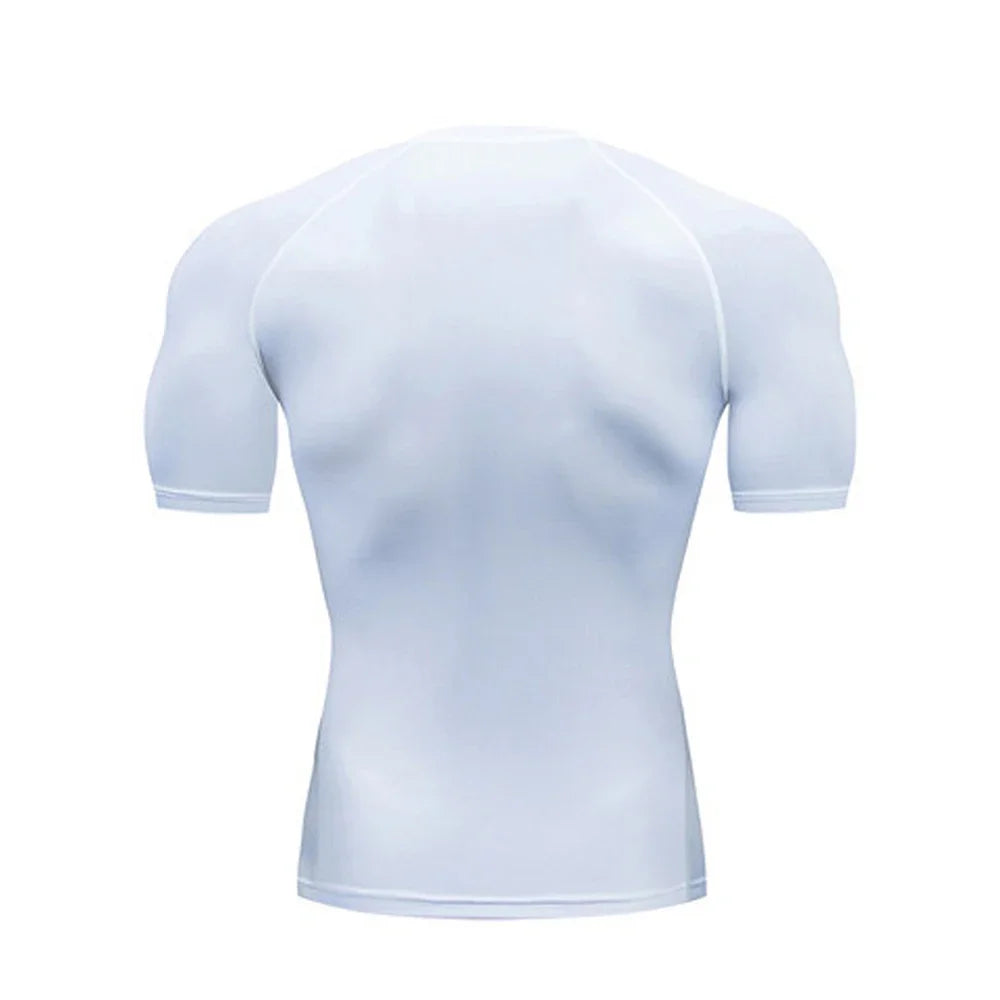 Áo Thun Nam Tập Gym Bo Dáng, Nhanh Khô, Co Giãn 4 Chiều