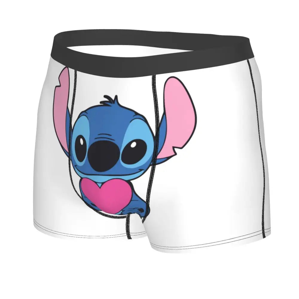 Quần Sịp Nam Lilo Stitch Thoải Mái Phong Cách Anime