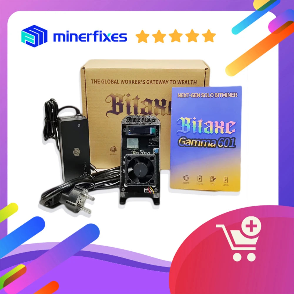 Máy đào BTC BCH Bitaxe 601 Gamma 1.2TH/S BM1370 EU - Daisan Mart
