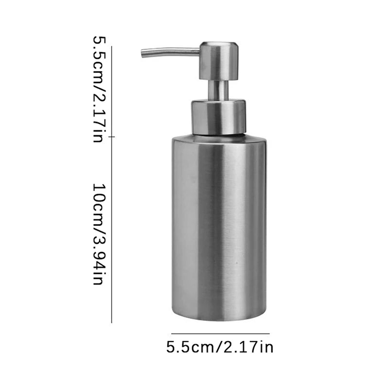Bình Rửa Tay Inox Chống Gỉ Tái Sử Dụng Sang Trọng - Daisan Mart