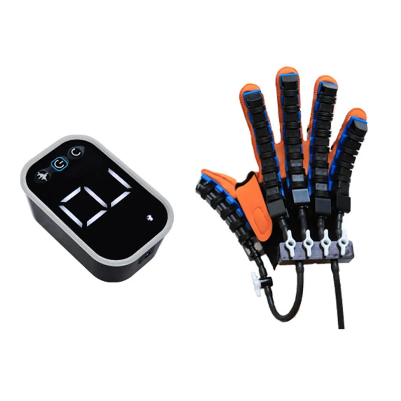 NEW Rehabilitation Robot Gloves Stroke Hemiplegia Cerebral Infarction Training Device Finger Exerciser Hand Function Recove - Daisan Mart