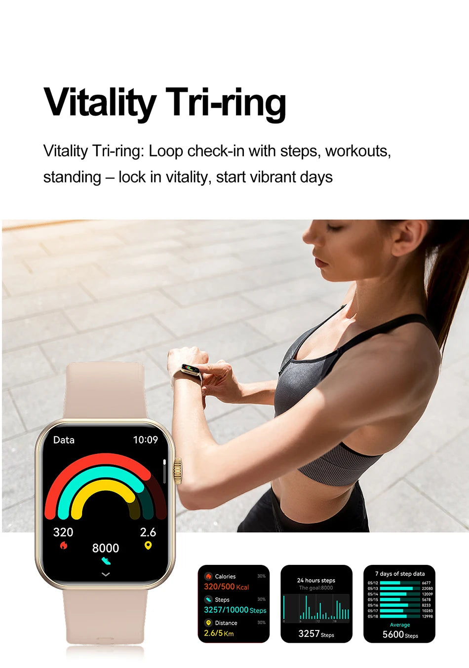 Smart Watch 2025 Touch Screen Bluetooth Calling