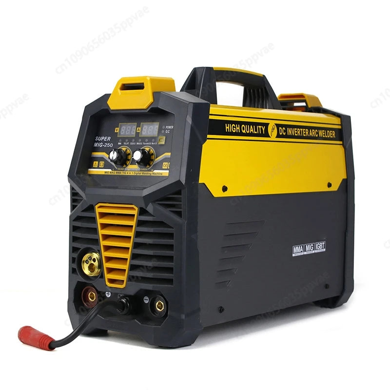 4 in 1 MIG MMA TIG Welder Gas and Gasless Dual Mode Portable Welder 200A 220V Suitable for Home and Car Repair Lightweight - Daisan Mart