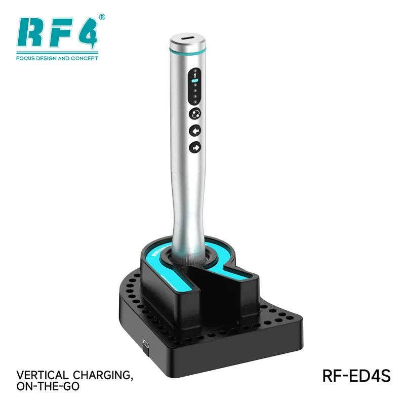 RF4 RF-ED4/RF-ED4S Electric Screwdriver Set with Four Torque Level Dual Rotary USB Rechargeable Hand Drill Repair Power Tool