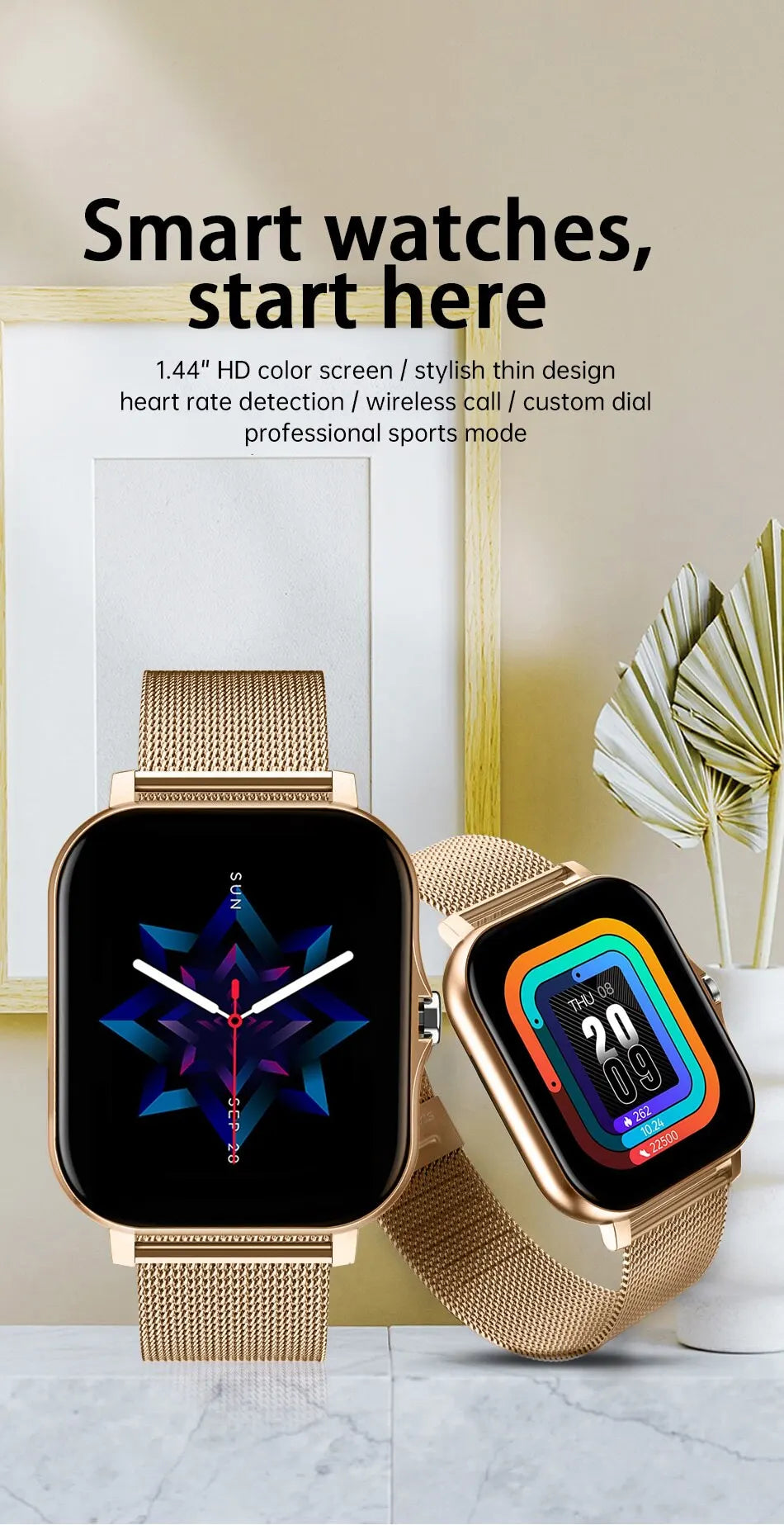 Đồng hồ thông minh GPS Thể thao Cảm ứng Bluetooth