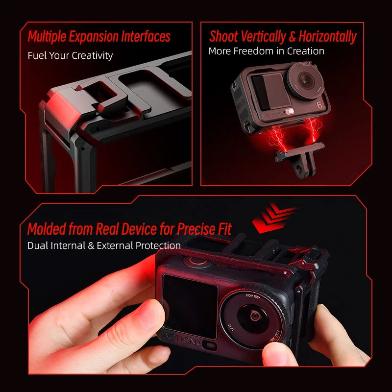 Lồng Bảo Vệ Nhanh DJI Osmo Action 6 - Phụ Kiện Camera - Daisan Mart