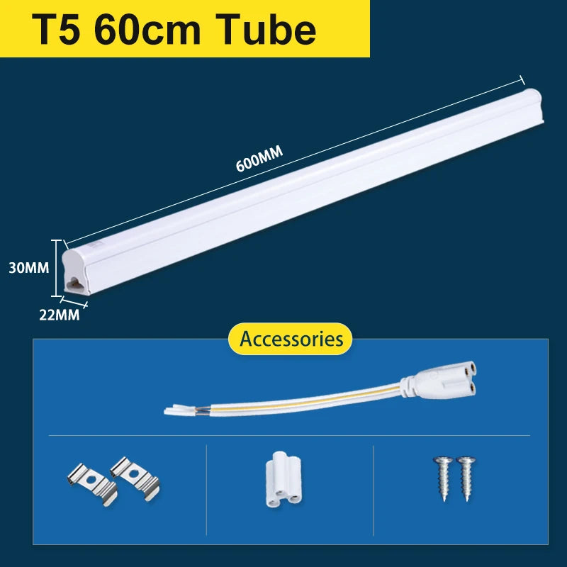 Đèn Tuýp LED T5 T8 90/120cm Lắp Tủ Bếp Văn Phòng Nhà