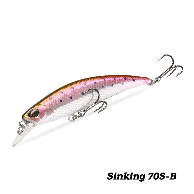 Mồi Câu TSURINOYA DW75 70mm 8.9g Cho Cá Chìm Nước Ngọt