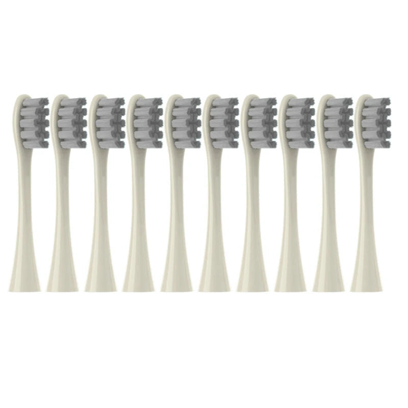 10PCS Replacement Brush Heads For Oclean Flow/X/ X PRO/F1/ One/ Air 2 Electric Toothbrush Toothbrush Replacement Head A